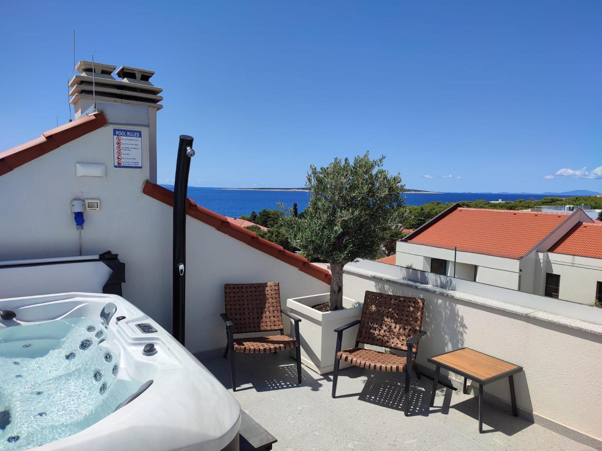 Apartment Sunrise Mandre Esterno foto